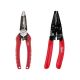 Milwaukee 7.75 in. Combination Electricians 6-in-1 Wire Strippers Pliers 10-28 AWG Multi-Purpose Wire Stripper/Cutter (2-Piece) 48-22-3079-48-22-3052