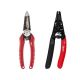 Milwaukee 7.75 in. Combination Electricians 6-in-1 Wire Strippers Pliers with 20-32 AWG Low Voltage Wire Stripper/Cutter (2-Piece) 48-22-3079-48-22-3080