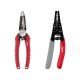 Milwaukee 7.75 in. Combination Electricians 6-in-1 Wire Strippers Pliers with 12-16 AWG NM Wire Stripper and Cutter (2-Piece) 48-22-3079-48-22-3081