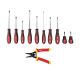 Milwaukee Screwdriver Set with 1000V Insulated 10-20 AWG Wire Stripper and Cutter (11-Piece) 48-22-2710-48-22-2214