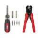 Milwaukee 13-in-1 Multi-Tip Cushion Grip Screwdriver with Self-Adjusting Wire Stripper and Cutter (2-Piece) 48-22-2880-48-22-3082
