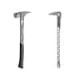 Stiletto 15 oz. TiBone Milled Face with Curved Handle with 12 in. Titanium Clawbar Nail Puller with Dimpler (2-Piece) TIB15MC-TiCLW12