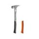 Stiletto 15 oz. TiBone Milled Face with Curved Handle with Orange Replacement Grip (2-Piece) TIB15MC-TBRG-O