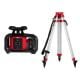 Milwaukee M18 1000 ft. Green Interior Rotary Laser Level Kit with Remote/Receiver and Wall Mount Bracket with Rotary Laser Tripod 3702-21-48-35-3700