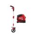 Milwaukee 6 in. Aluminum Measuring Wheel with Compact Auto Lock 25 ft. SAE Tape Measure with Fractional Scale and 9 ft. Standout 48-22-5006-48-22-6625