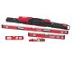 Milwaukee 10 in./24 in./48 in. REDSTICK Box Beam and Torpedo Level Set with 7 in. Billet Torpedo Level MLBXC48-48-22-5107