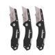 Husky HUSKY 3-PACK FOLDING LOCK-BACK Utility Knife 00073