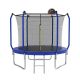 Miscool Ami 8 ft Blue ASTM Approved Reinforced `Trampoline with Safety Enclosure Net, Outdoor Recreational Trampoline TPYCH10Y7129