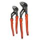 Crescent Grip Zone V-Jaw Dual Material Tongue and Groove Plier Set 10 in. and 12 in. (2-Piece) RT400SGSET2R-05