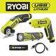 RYOBI USB Lithium 3-Tool Cordless Combo Kit with 2.0 Ah Battery and Charging Cable FVK101K1