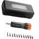 VEVOR ¼ in. Drive Torque Screwdriver Set : 10-70 in-lbs. Torque Adjustment Range : 1 in-lb. Increment Torque Screwdriver, NJLSDCKKY107046H7V0