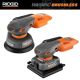 RIDGID 18V SubCompact Brushless Cordless 2-Tool Combo Kit with Random Orbit Sander and 1/4
