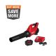 Milwaukee M18 FUEL 120 MPH 500 CFM 18V Brushless Cordless Battery Powered Leaf Blower Kit w/12.0 Ah FORGE Battery & Rapid Charger 3017-21HD