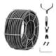 VEVOR Drain Cleaning Cable 100 ft. x 3/4 in. Solid Core Sewer Drain Auger Cable with 4 Cutter for Sink 3.9 in. to 7.9 in. Pipe GSNXDL34IN10UQONSV0