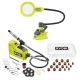 RYOBI ONE+ 18V Cordless 2-Tool Combo Kit with ONE+ HP Brushless Rotary Tool and Cordless Magnifying Clamp Light (Tools Only) PBLRT01B-PCL664B