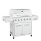 Nexgrill Gourmet Pro 6-Burner Stainless Steel Propane Gas Grill with Searing Side Burner 720-1136
