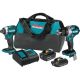 Makita 18-Volt LXT Lithium-ion Brushless Cordless 2-piece Combo Kit (Hammer Drill/Impact Driver) 2.0Ah/4.0Ah XT296SMR