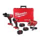 Milwaukee M18 FUEL 18V Lith-Ion Brushless Cordless Hammer Drill/Impact Driver Combo Kit w/2 Batteries & FORGE HD 12.0 Ah Battery 3697-22-48-11-1813