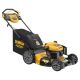 DEWALT 21 in. 196cc E-GOV Engine 3-in-1 Gas RWD Self-Propelled Lawn Mower with High Rear Wheels DW12ABP3RJ039