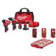 Milwaukee M12 FUEL 12-Volt Li-Ion Brushless Cordless Hammer Drill & Impact Driver Combo Kit w/2 Batteries, Bag & Bit Set (60-Pc) 3497-22-48-32-5162