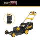 DEWALT FLEXVOLT 21 in. 60-Volt Rear-Wheel Drive Electric Self-Propelled Lawn Mower with (2) 12.0 Ah Batteries and (2) Chargers DCMWSP700Y2