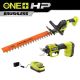 RYOBI ONE+ HP 18V Brushless Cordless Pruner & ONE+ HP 18V Brushless 22 in. Battery Hedge Trimmer with 2.0 Ah Battery & Charger P2550-P2608BTL