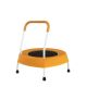 Sudzendf Orange Indoor and Outdoor Toddler Trampoline for Kids with Handle, Baby Gifts for Boys and Girls KIKIO204883