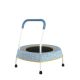Sudzendf Blue Indoor and Outdoor Toddler Trampoline for Kids with Handle, Baby Gifts for Boys and Girls KIKIO204884