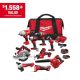 Milwaukee M18 18-Volt Lithium-Ion Cordless Combo Kit 9-Tool with 2-Batteries, Charger and Tool Bag 2697-29