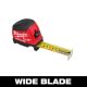Milwaukee 8 m/26 ft. Wide Blade Tape Measure With 18 ft. Reach 48-22-1226