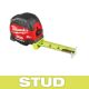 Milwaukee 25 ft. Gen II STUD Tape Measure with Engineer's Scale 48-22-1425E