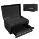 Torin 10 in. Mini Portable Steel Tool Box with Drawer for Home, Garage or Workbench, Black APBT701BB