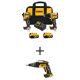 DEWALT 20V MAX XR Hammer Drill and ATOMIC Impact Driver 2 Tool Cordless Combo Kit & Screw Gun with (2) 4Ah Batteries & Charger DCK2050M2WF630B