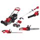 Milwaukee M18 FUEL Brushless 21 in. Self-Propelled Mower w/ String Trimmer, Blower, Hedger, Chainsaw, (2) 12Ah Batteries, Charger 2823-22HD-3016-20ST-301720-303320-272720