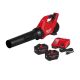 Milwaukee M18 FUEL 120 MPH 500 CFM 18V Brushless Cordless Battery Powered Leaf Blower Kit w/ (2) 12.0 Ah FORGE Batteries, Charger 3017-21HD-48-11-1813