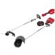 Milwaukee M18 FUEL 18V 16 in. Brushless Cordless Battery QUIK-LOK String Trimmer 8.0 Ah FORGE Kit w/ Bristle Brush Attachment 3016-21ST-49-16-2741