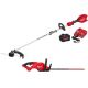 Milwaukee M18 FUEL 18V 16 in. Brushless Cordless Battery Powered QUIK-LOK String Trimmer 8.0 Ah FORGE Kit w/ 24 in. Hedge Trimmer 3016-21ST-3033-20