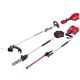 Milwaukee M18 FUEL 18V 16 in. Brushless Cordless QUIK-LOK String Trimmer 8.0 Ah FORGE Kit w/ Pole Saw & Articulating Hedge Trimmer 3016-21ST-49-16-2720-49-16-2719