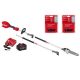 Milwaukee M18 FUEL 18V 10 in. Brushless Cordless Battery Powered QUIK-LOK Pole Saw 8.0 Ah FORGE Kit w/ (2) Extra Chain 3016-21PS-49-16-2723-49-16-2723