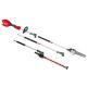 Milwaukee M18 FUEL 18V 10 in. Brushless Cordless Battery Powered QUIK-LOK Pole Saw w/ Articulating Hedge Trimmer Attachment 3016-20PS-49-16-2719