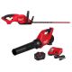 Milwaukee M18 FUEL 18V 24 in. Brushless Cordless Battery Powered Hedge Trimmer w/ Blower, 12.0 Ah FORGE Battery, Rapid Charger 3033-20-3017-21HD