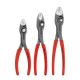 KNIPEX 3-Piece Twin Grlip Slip Joint Set with Plastic Dipped Handled 00 20 06 US4