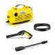 Karcher K 2 Horizontal Cold Water Electric Power Pressure Washer, 1700 PSI, 1.4 GPM, 1-Spray Wand, Pressure Hose, Compact Design 1.600-940.0