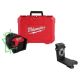 Milwaukee M12 12-Volt Lithium-Ion Cordless Green 125 ft. Cross Line and 4-Point Laser Level W/ Quick Connect Laser Mount 3624-20-48-35-1311