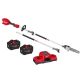Milwaukee M18 FUEL 18V 10 in. Brushless Cordless QUIK-LOK Battery Powered Pole Saw w/ (2) 12.0 Ah FORGE Battery, Super Charger 3016-20PS-48-11-1813-48-11-1813-48591815