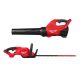 Milwaukee M18 FUEL 120 MPH 500 CFM 18V Brushless Cordless Battery Powered Handheld Blower w/ M18 24 in. Hedge Trimmer (2-Tool) 3017-20-3033-20