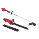 Milwaukee M18 FUEL 18V 16 in. Brushless Cordless Straight Shaft String Trimmer w/ M18 FUEL 24 in. Hedge Trimmer 3046-20-3033-20