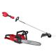 Milwaukee M18 FUEL 18V 16 in. Brushless Cordless Straight Shaft String Trimmer w/ M18 FUEL 16 in. Chainsaw 3046-20-2727-20