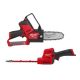 Milwaukee M12 FUEL 6 in. 12V Brushless Cordless Battery Powered Pruning Chainsaw HATCHET w/ M12 8 in. Hedge Trimmer 2527-20-2533-20