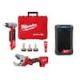 Milwaukee M12 FUEL ProPEX Expander Tool with 1/2 in.-1 in. RAPID SEAL ProPEX Expander Heads with M12 PVC Pipe Shear & M12 Radio 2532-20-2470-20-2951-20